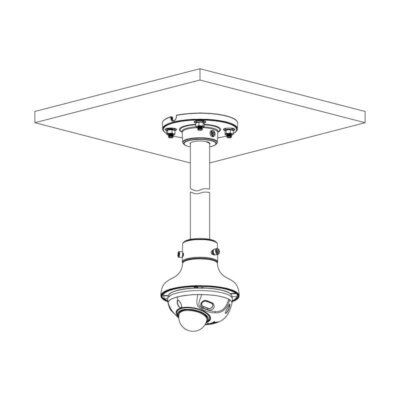 Professional AI Series 4.0MP Fixed Wedge Dome - Image 6