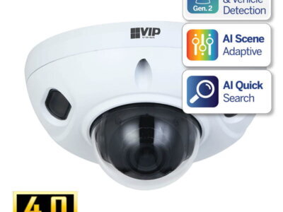 Professional AI Series 4.0MP Fixed Wedge Dome - VSIPP-4DIRF-I2