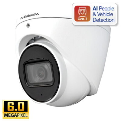 LA-Series 6.0MP Fixed AI Turret Camera - VSIPL-6DIRG-I
