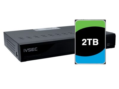 NR004XB-2TB 4-Channel PoE NVR with Pre-Installed 2TB HDD