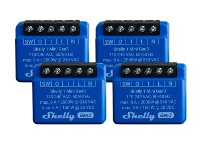 SHELLY 1PM MINI GEN3 KITS