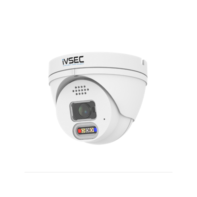 LX-Series Turret IP Cam 4MP 2.8mm LED Alert 2 Way Audio Full Colour IVS