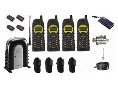 EnGenius Long Distance DuraFon SIP ‘S’ Series Cordless Phone Pack – Quad External 20