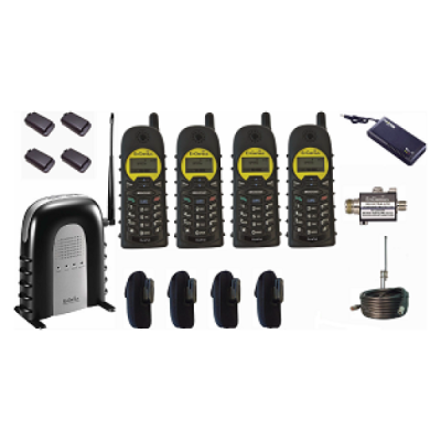 EnGenius Long Distance DuraFon SIP ‘S’ Series Cordless Phone Pack – Quad External 10