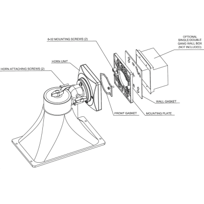 Wideband IP Horn Speaker for Voice Paging, Emergency Alerting & Loud Ringing – PoE - Image 7