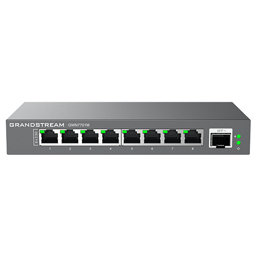 GWN7701M - Unmanaged Network Switch, 8 Port, 2.5 Gigabit Ethernet, 1 SFP+ Port
