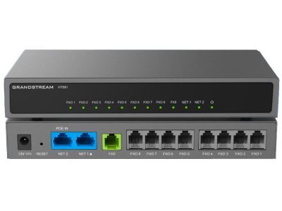 HT881 - 8 FXO 1FXS 2 GBe PoE NAT Router