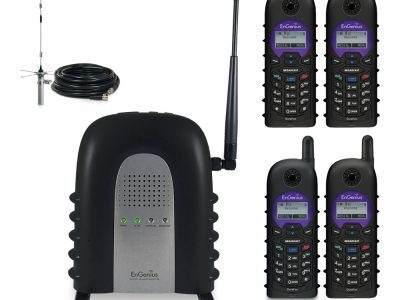 EnGenius Long Distance DuraFon SIP Series Cordless Phone Pack - Quad Outdoor 30
