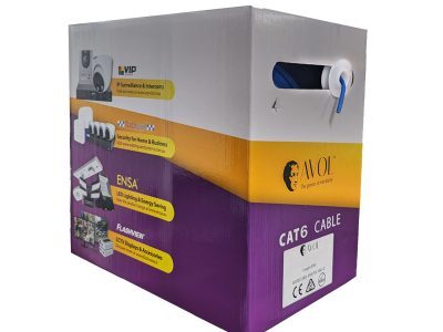 CAT6 Solid Core Cable Unshielded (Blue) - 305m Pullbox - CAT6-C511B