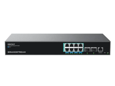 GWN7821P – Layer 3 Network Switch, 8 x 2.5 Gigabit ports, 2 SFP+ ports