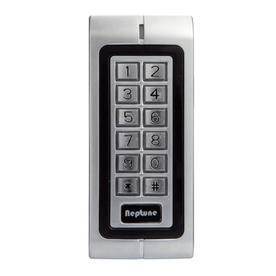 Neptune Keypad (2 x 6) EM-PROX Stand Alone IP68 Narrow Profile