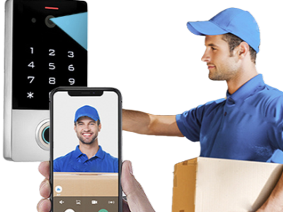 Standalone Indoor Video Intercom Touch Keypad Fingerprint RFID - Tuya