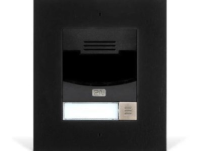 2N® IP Solo without camera, flush mount – Black