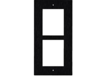 2N® IP Verso – 2 Module Flush Installation Frame – Black