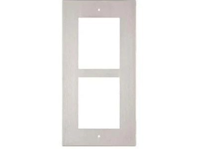 2N® IP Verso – 2 Module Flush Installation Frame – Silver