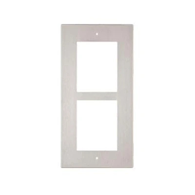 2N® IP Verso - 2 Module Flush Installation Frame - Silver