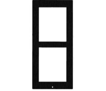2N® IP Verso – 2 Module Surface Installation Frame – Black