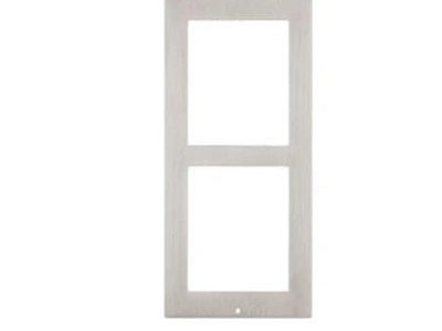 2N® IP Verso – 2 Module Surface Installation Frame – Silver