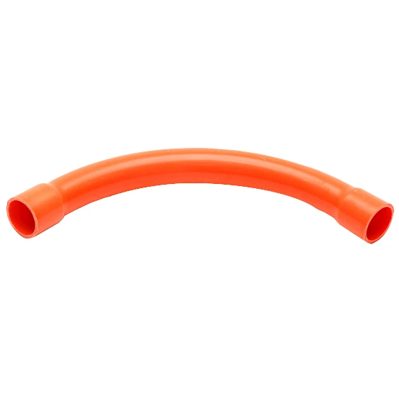 63mm Orange Heavy Duty Sweep Bend - CNA225