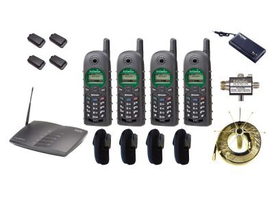 EnGenius Durafon SP9228PRO Quad Pack with Ext Antenna, 20m cable Detach