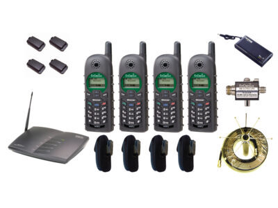 EnGenius Durafon SP9228PRO Quad Pack with Ext Antenna, 10m cable