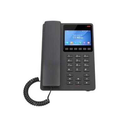 GHP631 – Compact Hotel Phone, PoE- Black