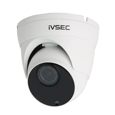 IVSEC Dome IP Cam, 8MP @ 25fps, 2.8mm – 12mm Lens, IP66, 45m IR