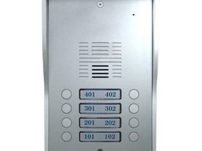 LTE 4G Door Intercom – 8 buttons – 2 doors