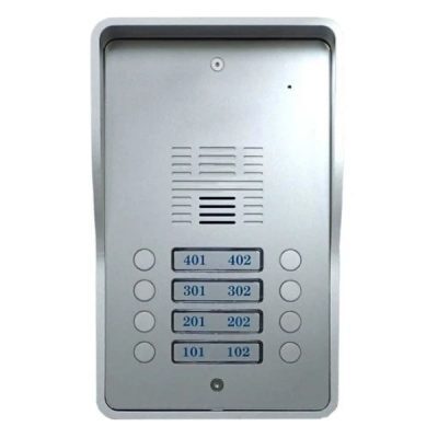 LTE 4G Door Intercom – 8 buttons – 2 doors