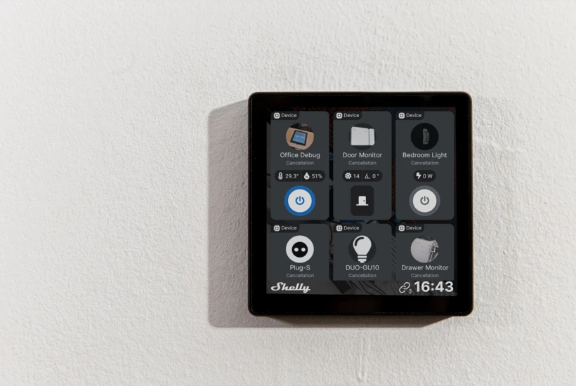 SHELLY WALL DISPLAY BLACK
