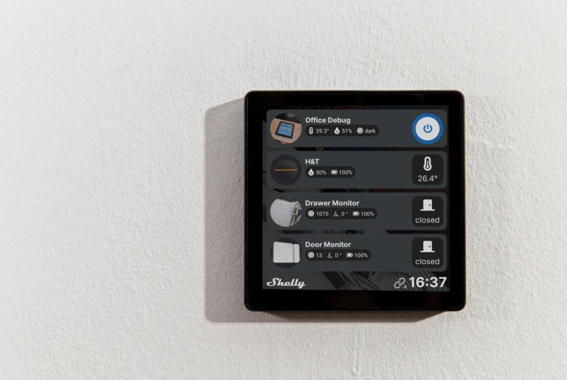 SHELLY WALL DISPLAY BLACK