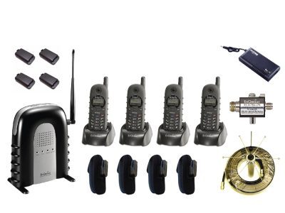 SN902 Base, 4 Handsets, Antenna, DC UPS