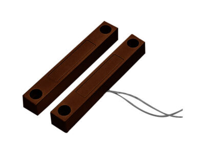 Heavy Duty Hard Wired Reed Switch (Brown) - RSW-M1B