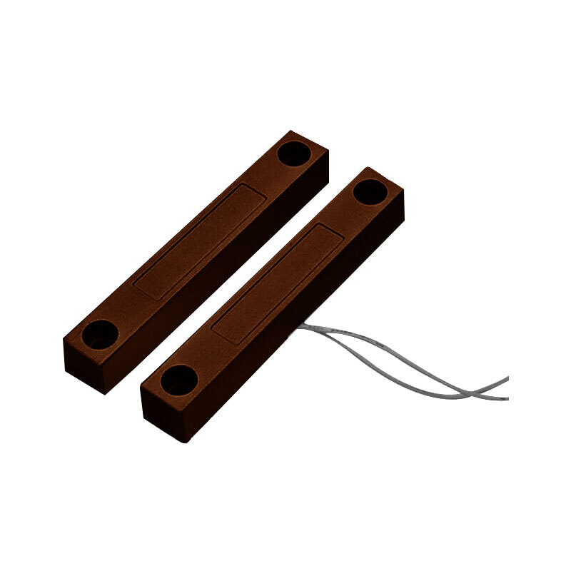 Heavy Duty Hard Wired Reed Switch (Brown) - RSW-M1B