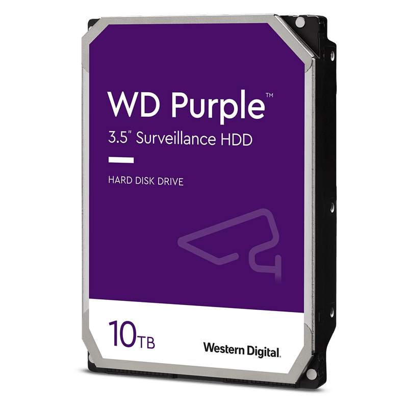 10TB Western Digital Purple AI Surveillance Hard Disk Drive - HD10TBSA-WD