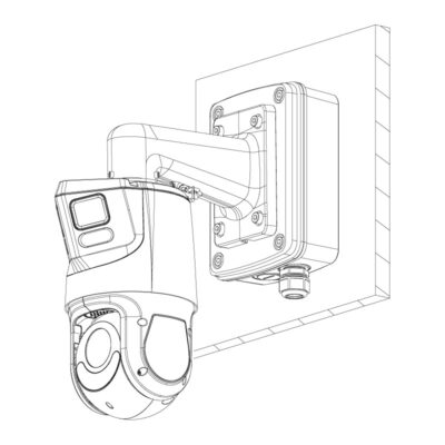 VIP Vision Professional AI Multi Vision Camera (PTZ + 180º Turret) - VSIPPTZ-4P8X - Image 8