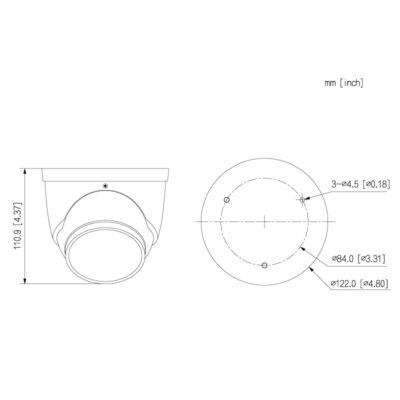 Professional AI Series 8.0MP Fixed Deterrence Turret Pro - VSIPP-8DG-ID4-P - Image 5