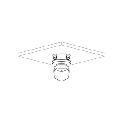 Professional AI Series 8.0MP 180° Active Deterrence Turret (Black) - VSIPP-8DD-ID3-B - Image 7
