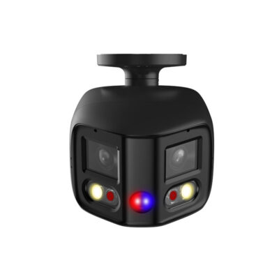 Professional AI Series 8.0MP 180° Active Deterrence Bullet (Black) - VSIPP-8BD-ID3-B - Image 3