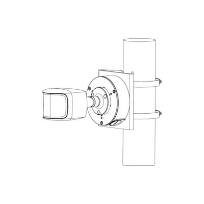 Professional AI Series 8.0MP 180° Active Deterrence Bullet (Black) - VSIPP-8BD-ID3-B - Image 7