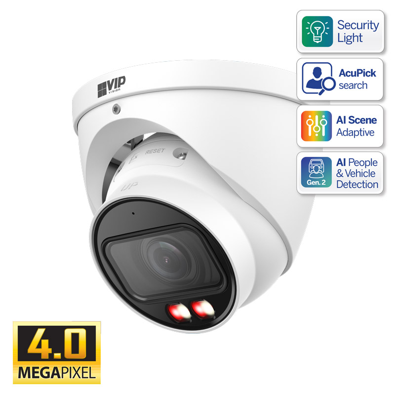 Professional AI Series 4.0MP Motorised Turret -