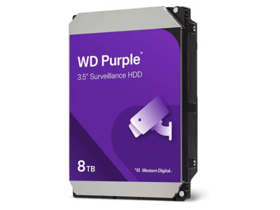 8TB Western Digital Purple AI Surveillance Hard Disk Drive - HD8TBSV-WD