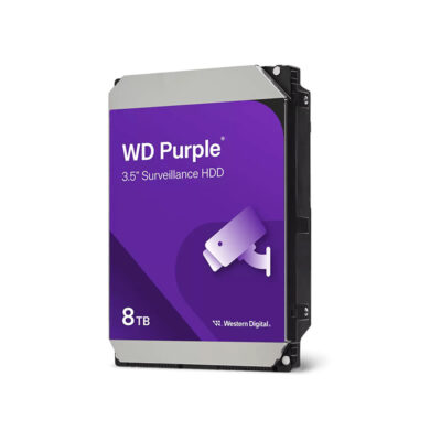 8TB Western Digital Purple AI Surveillance Hard Disk Drive - HD8TBSV-WD