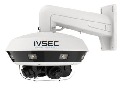 IVSEC Dome IP CAM 20MP - 4-Directional 5MP Multi-sensor 25fps IP67 IR