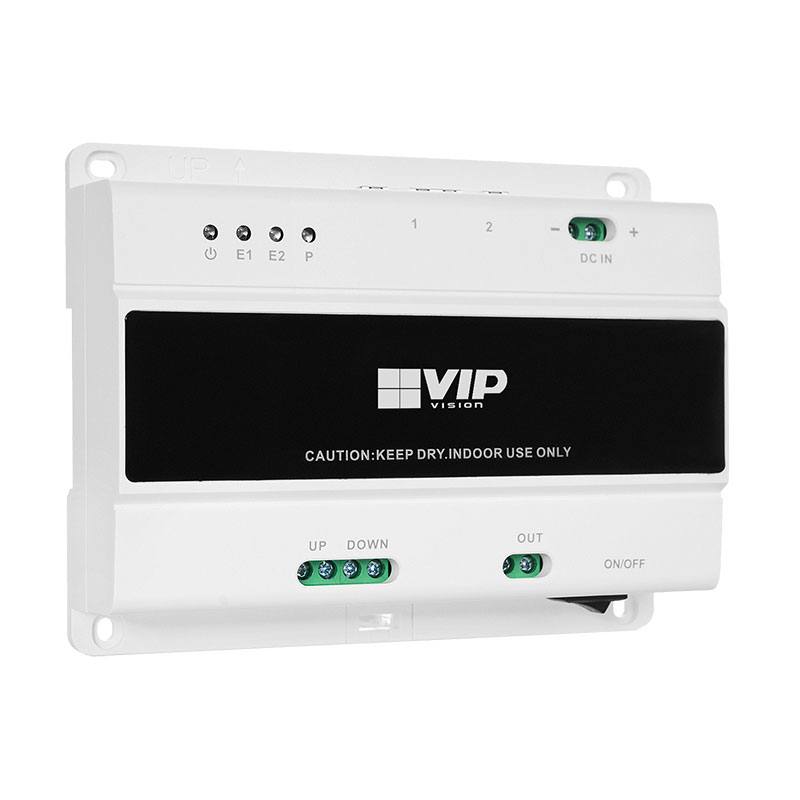 Cascading 2-Wire Intercom Switch - INTIPPOE2W2
