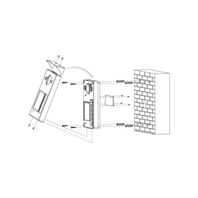 Residential 4 Button IP Intercom Door Station - INTIPDDS4W - Image 8