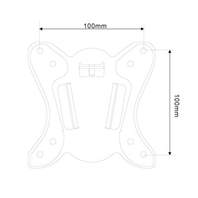 13"-30" Flashview LCD Wall Mount Monitor Bracket - LCDBKT-A15F - Image 2