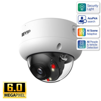 Professional AI Series 6.0MP Fixed Vandal Dome - VSIPP-6DIRD-I3