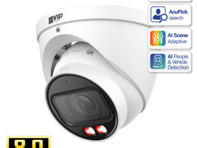 Professional AI Series 8.0MP Motorised Turret - VSIPP-8DIRMG-I3