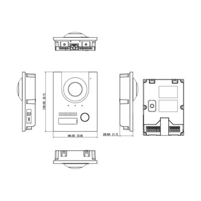 Residential PoE IP Intercom Door Station - INTIPRDSG3 - Image 2